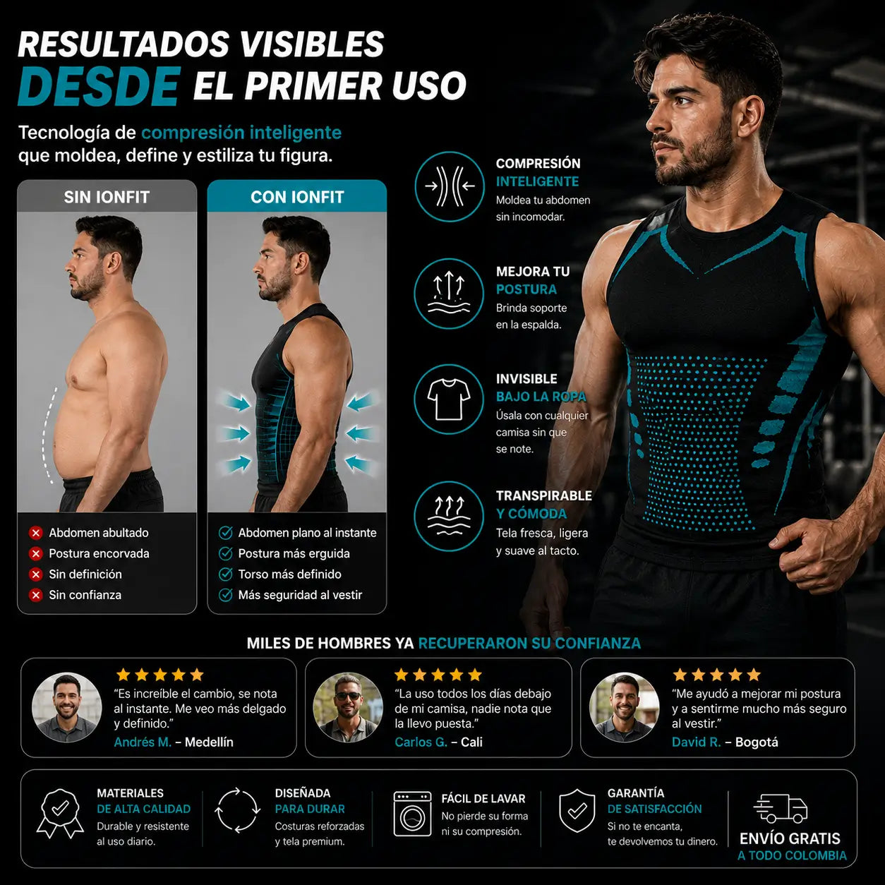 Camisilla de Compresión Lonfit Pro