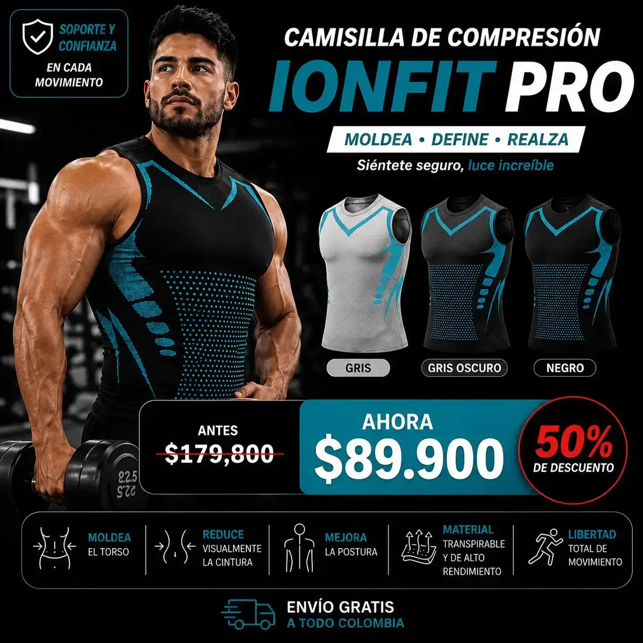Camisilla de Compresión Lonfit Pro