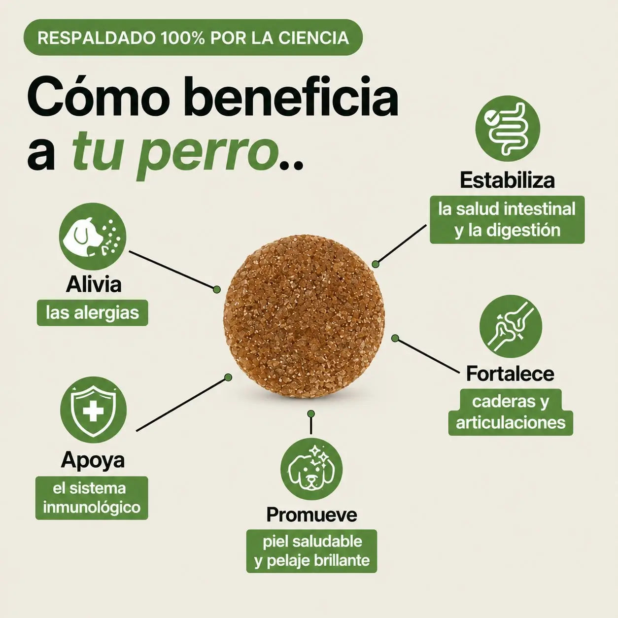 Masticable multivitaminico Diario Para Perros